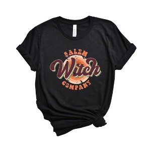 Simply Sage Market Women's Retro Salem Witch Company Short Sleeve Graphic Tee - 1 of 4
