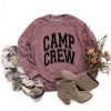 Simply Sage Market Camp Crew Varsity Sweatshirt - 3 of 3