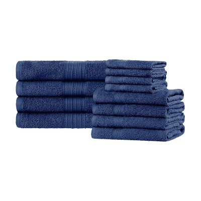 Eco-Friendly Sustainable Cotton Solid Lightweight Bathroom Set by Blue Nile Mills
