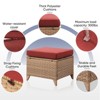 Belord 8PCS Outdoor Patio Furniture Set, All Weather Outdoor Conversation Set with Sofa, Loveseat, Swivel Patio Chair, Coffee Table and Side Table - 3 of 4