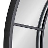 30" Kaveena Round Wall Mirror Black - Kate & Laurel All Things Decor: Modern Metal Frame, No Assembly Required - 3 of 4