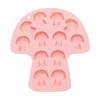 Unique Bargains Chocolate Mould 12-Cavity Mushroom Candy Mould Hand Wash 7.05"x6.38"x0.63" 1 Pc - 3 of 4