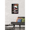 Trends International r3darch0n - Bloom of the Departed Skull Framed Wall Poster Prints - 2 of 4