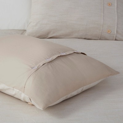 California King Natural Organic Cotton Duvet Cover Set