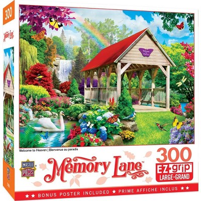 MasterPieces Inc Welcome to Heaven 300 Piece Large EZ Grip Jigsaw Puzzle