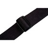 Levy's MSSC8-BLK 2" Signature Series Black Cotton Guitar Strap - 3 of 4