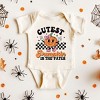 The Juniper Shop Cutest Pumpkin Checkered Baby Bodysuit - 2 of 3