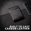 Wallet for Men12 Card Slots ID Window With Money Clip Minimalist RFID Front Pocket Bifold Leather - 4 of 4