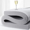 Vynxaria 3" Gel Memory Foam Queen Mattress Topper ¨C Soft, Cooling Comfort - 2 of 4
