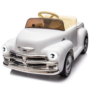 Jojoka 12V Licensed Chevrolet Ride On Car Toys for Kids Ages 3-5 with Remote Control, 2 Speed, Front & Ear Headlights,Music - 1 of 4