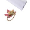 C&F Home Maple Leaves Napkin Ring S/4 - 3 of 3