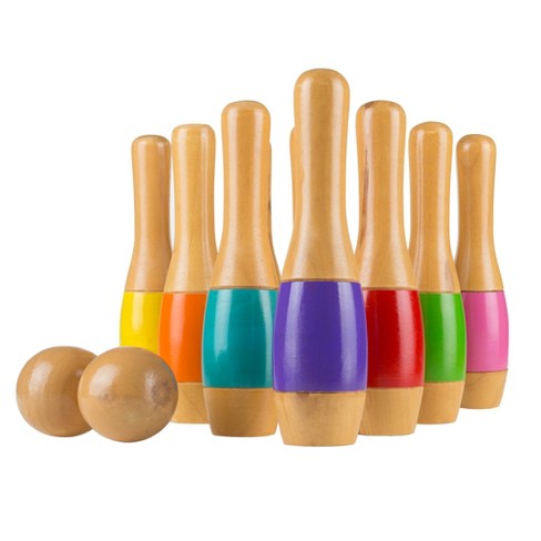 Wooden skittles best sale for toddlers