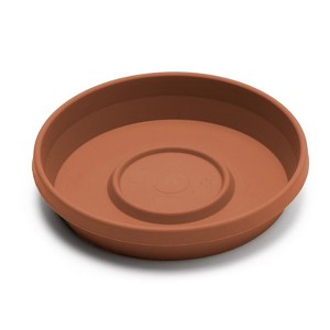 Bloem Terratray 1.2 in. H X 5.5 in. D Resin Traditional Tray Terracotta Clay - 1 of 1
