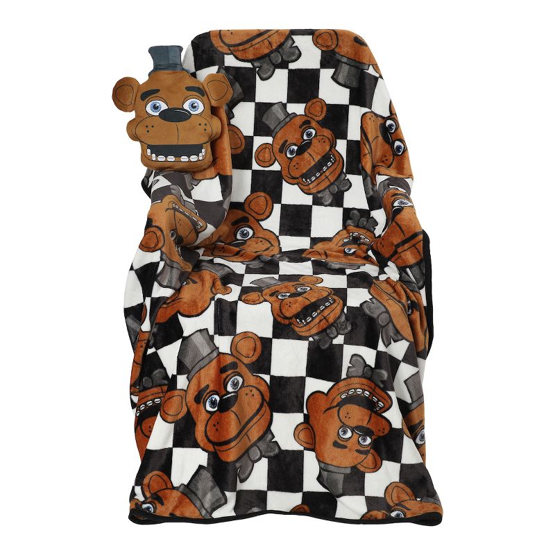 Five Nights at Freddy's Throw Blanket and Pillow Set, 2 of 5
