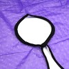 Unique Bargains Waterproof Hair Dye Perming Cutting Barber Cape Purple 1 Pc - 2 of 3