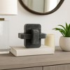 Modern Marble Knot Sculpture for Kitchen Decor and Shelf Styling - Abstract Statues and Decorations for Living Room or Tabletop Display - 3 of 4