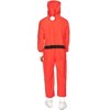 Tipsy Elves Men's Santa Jumpsuit With Fur - Festive Red One-Piece Christmas Pajamas for Men - 2 of 2