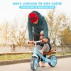 Honey Joy Kids Balance Bike Toddler Training Bicycle w/ Feetrests for 2-5 Years Old Red\Blue\Pink - 3 of 4