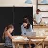 VEVOR Room Divider, 4 Panel Room Divider, Folding Privacy Screen and Portable Partition Divider for Room Separation, Freestanding Room Partitions - 2 of 4