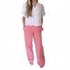 Women's Ismery Gingham Straight Leg Cotton Pants - FRNCH - 2 of 4
