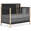 Dream On Me Soho Convertible Crib In Matte Black Vintage, JPMA & Greenguard Gold Certified, Crafted with Sustainable New Zealand Pinewood - image 2 of 4