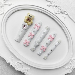 VYNXARIA Fashionista Press-On Nails for Effortless Elegance£¬Size M - 1 of 4