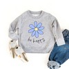 The Juniper Shop Be Happy Flower Toddler Graphic Sweatshirt - 2 of 2