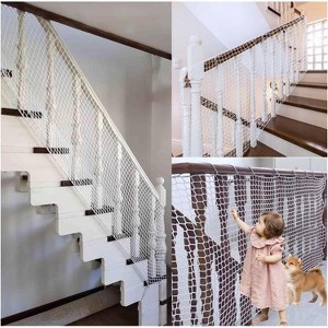 EMIRCEY Mesh Netting Safety Net for Balcony Rail Stair - 1 of 1