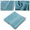 Unique Bargains Bathroom Classic Soft Absorbent Cotton Bath Towel 55.12"x27.17" 1 Pc - 3 of 4