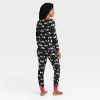 Women's Holiday Penguins Print Matching Family Pajama Set - Wondershop™ Black - image 2 of 3