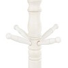 Olivia & May Wood 8 Hanger Coat Rack: Pine Material, No Assembly, Indoor Use, 78" Height - 3 of 4