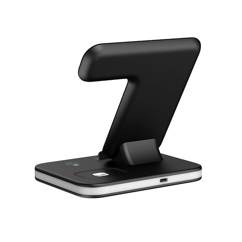 Link 4-in-1 Wireless Charging Stand with Night Light Compatible with iPhone 14/13/12, AirPods 3/2/pro, Apple Watch 7/6/5/SE/4/3/2/1, 2 of 9
