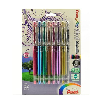 Altitude 6ct Gel Pens Assorted Color Ink : Target