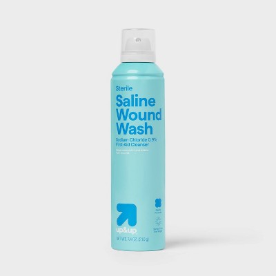 Saline Wound Wash - 7.4oz - up&up™