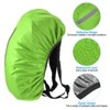 Unique Bargains Waterproof Backpack Rain Cover with Vertical Reflective Strap - 3 of 4