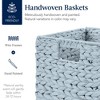 Best Choice Products 10.5x10.5in Hyacinth Storage Baskets, Set of 5 Multipurpose Collapsible Organizers - 4 of 4