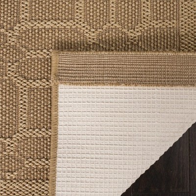 Maize Geometric Hand-knotted Sisal 4' x 6' Area Rug