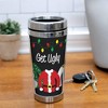 Ugly Sweater Pattern Mug Stainless Steel 16 oz Travel Christmas Mug with Lid - 2 of 2