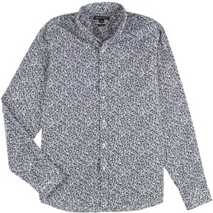 Michael Kors Mens Stretch Floral Button Up Shirt - 1 of 2