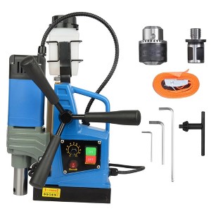 Magnetic Drill Press, 1550W 500 PRM Portable Mag Drill Press, 2922lbf Power, 10-Speed, Electric Heavy Duty Magnetic Drill with 2" Boring Diameter - 1 of 4