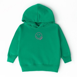 The Juniper Shop SmileyWorld Embroidered Smiley Face Outline Toddler Hoodie - 1 of 4
