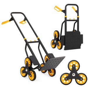 Trolley - Heavy Duty, Portable, Foldable, Two Elastic Ropes, Industrial Utility Cart - 1 of 4