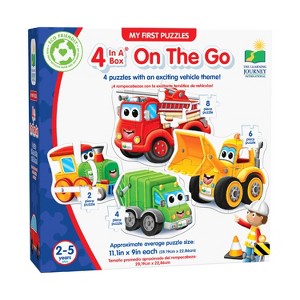 The Learning Journey International My First Puzzles - 4 In A Box - On The Go 20pc Jigsaw Puzzle - 1 of 4