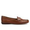 Marc Joseph New York | Womens Leather Slip On Beverley Road Twisted Penny Driver Loafers - 3 of 4