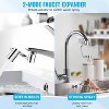 Attop 2-Piece Flexible Faucet Set: 1440° U-Shape & 1080° Rotating Aerator with 2 Spray Modes, Universal Extender for Kitchen, Bathroom, Toddler Use - 4 of 4