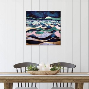 iCanvas Moonlit Ocean by SpaceFrog Designs Canvas Print Wall Art - 1 of 3