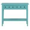 NicBex Console Table Entryway Table Side Table with Open Shelf Sofa Table with Rubber Wood Legs for Living Room, Hallway - 3 of 4