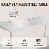 Stainless Steel NSF Commercial Work Prep Table Height Adjustable - 4 of 4