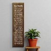 Slickblue Up North Wood Wall Sign – Rustic Quote for Cabin, Lake House, or Retreat Decor – 9x36 Inches, Color Options - 2 of 3