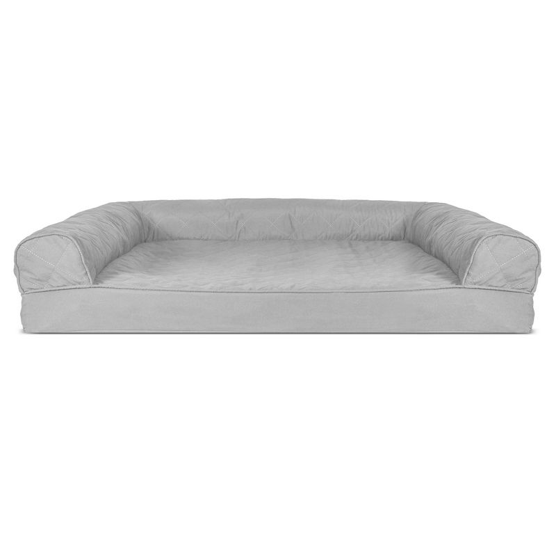 FurHaven Quilted Full Support Sofa Dog Bed, 2 of 7